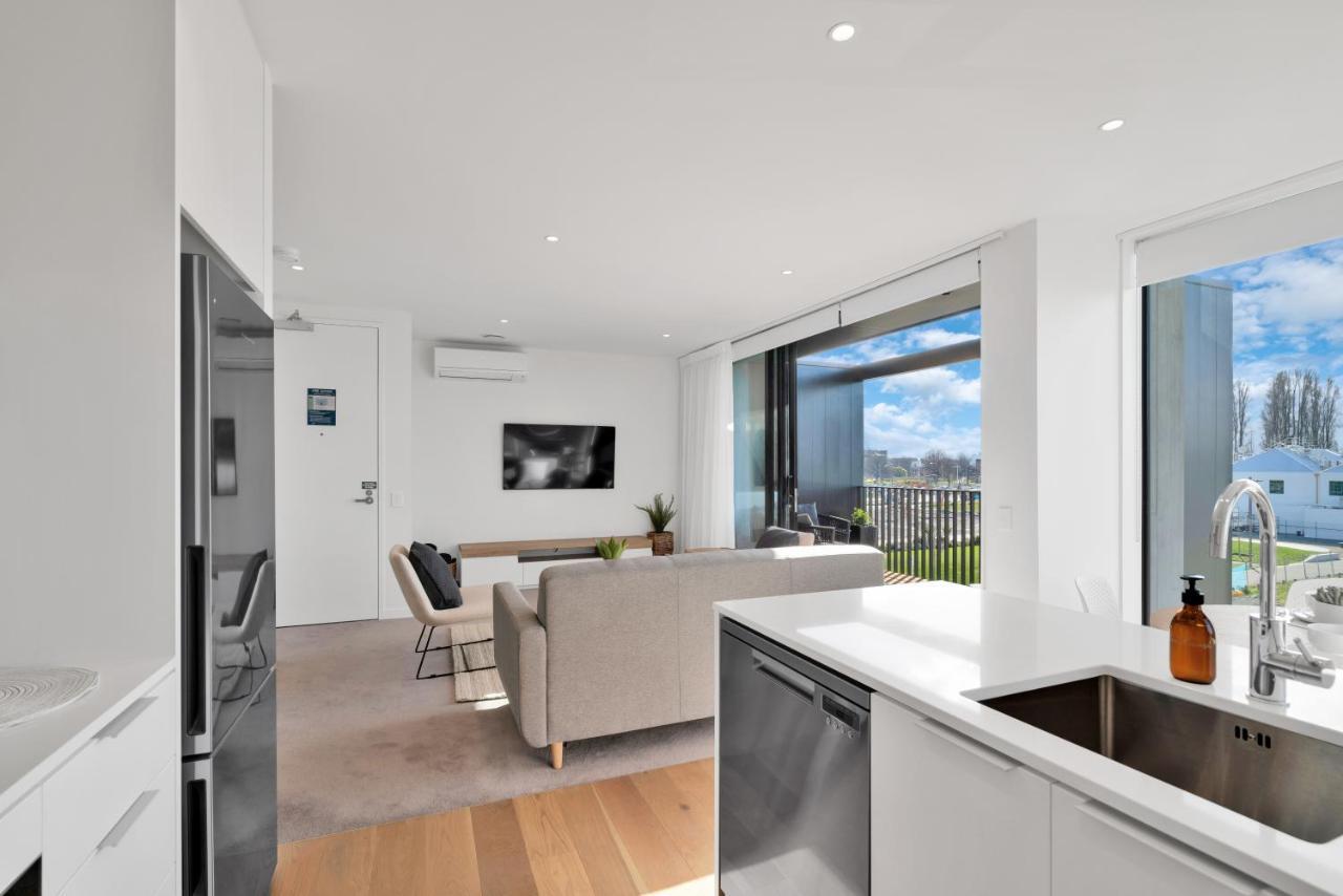 Top Floor Luxury City Central W Sunny Balcony Christchurch Kültér fotó