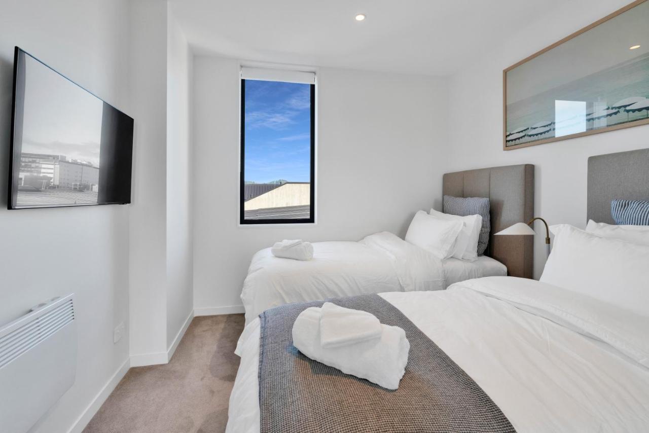 Top Floor Luxury City Central W Sunny Balcony Christchurch Kültér fotó